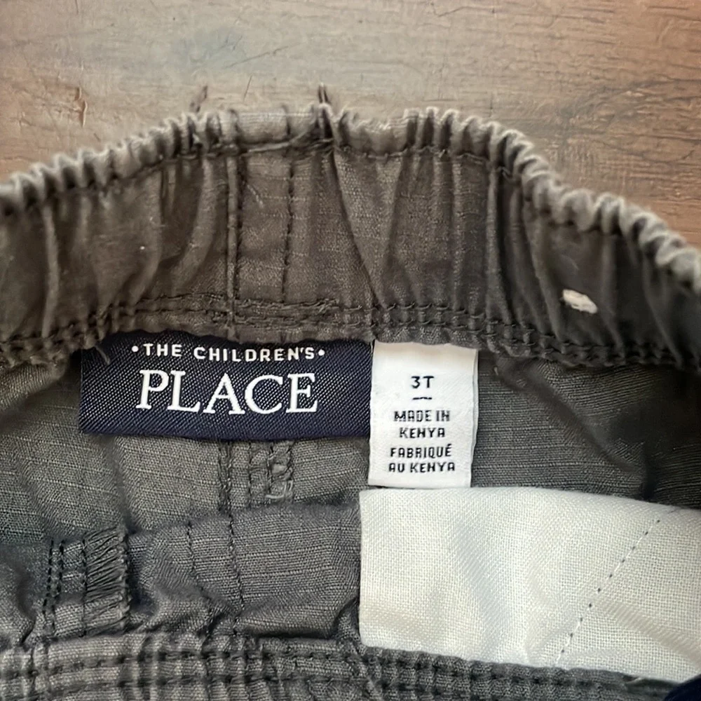 3T CP Grey Cargo Shorts